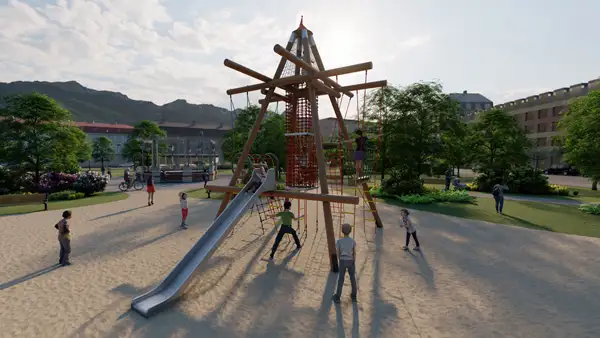 TOUR FORET-NOIRE - bois Douglas HUCK OCCITANIA